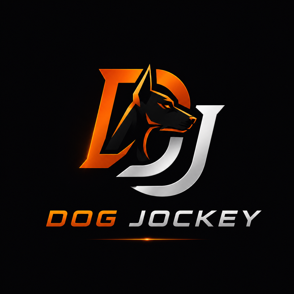 Dog Jockey Logo - Automation and Trading Bot Platform